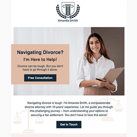 Divorce Lawyer Cold Outreach